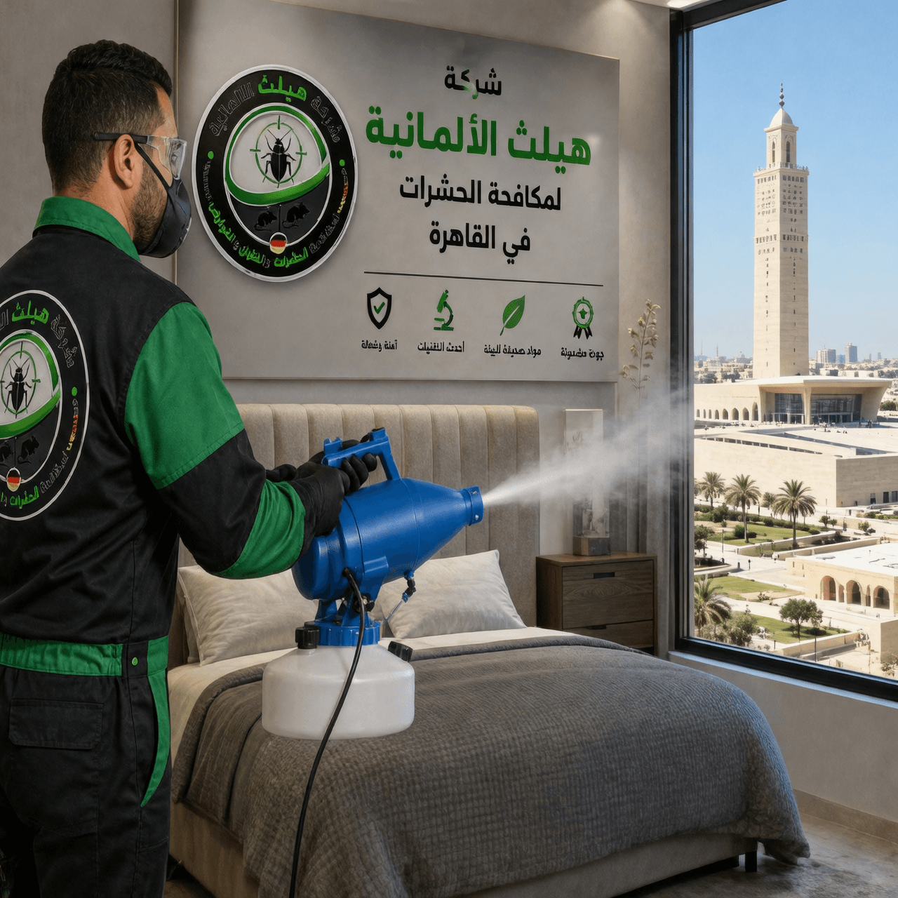 أفضل شركة مكافحة حشرات فى القاهرة