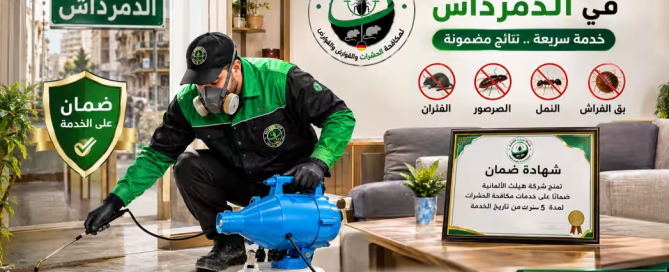 شركة مكافحة حشرات في الدمرداش
