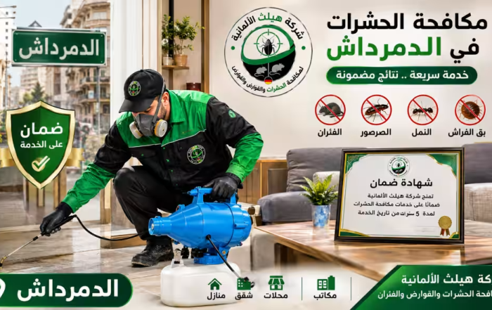 شركة مكافحة حشرات في الدمرداش